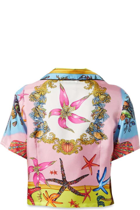 Versace Clothing for Women Versace Trésor De La Mer Pajama Top
