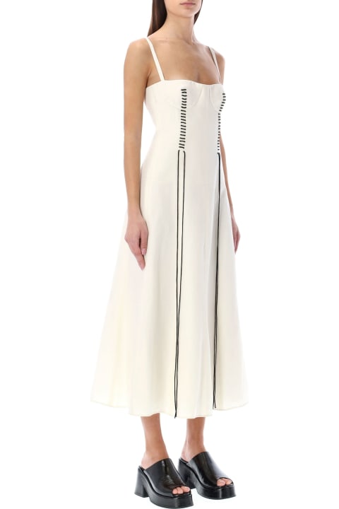 Pinafore Mid-length Dress