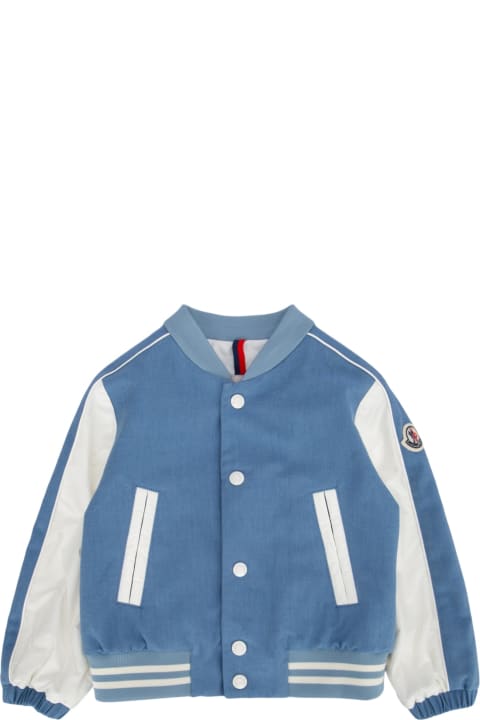 Topwear for Baby Boys Moncler Cappotto