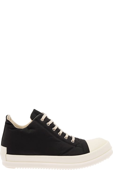 Black Low Nylon And Cotton Sneakers Drkshdw Man
