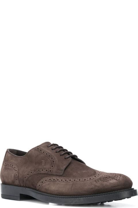 Tod's for Men Tod's Classic Perforated Derby Shoes