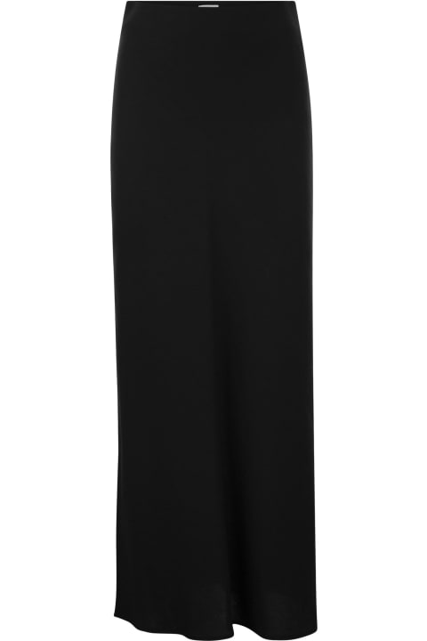 Brunello Cucinelli Clothing for Women Brunello Cucinelli Viscose And Linen Long Pencil Skirt