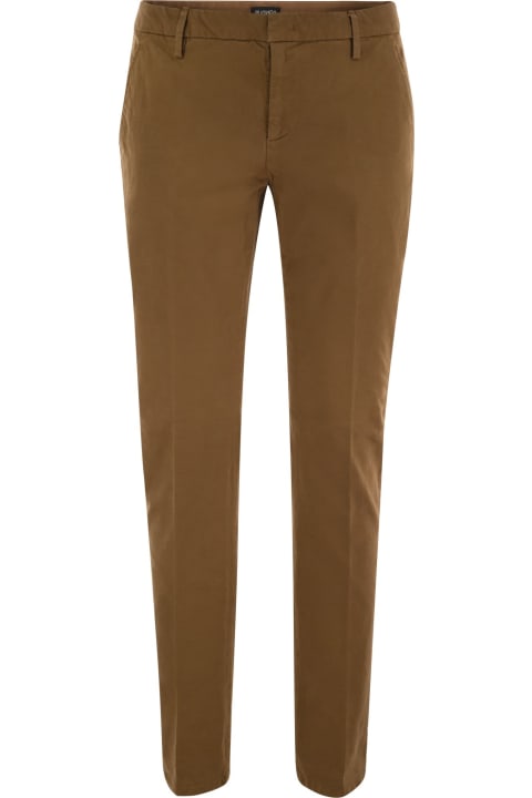 Homeware Dondup Spiritissimo - Regular Chino Trousers In Light Gabardine