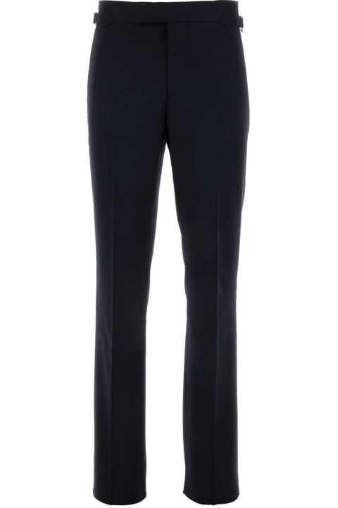 Vivienne Westwood Pants for Men Vivienne Westwood Navy Blue Wool Sang Pant