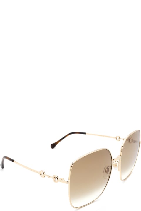 Gucci Eyewear Eyewear for Women Gucci Eyewear Gg0879s Gold Sunglasses