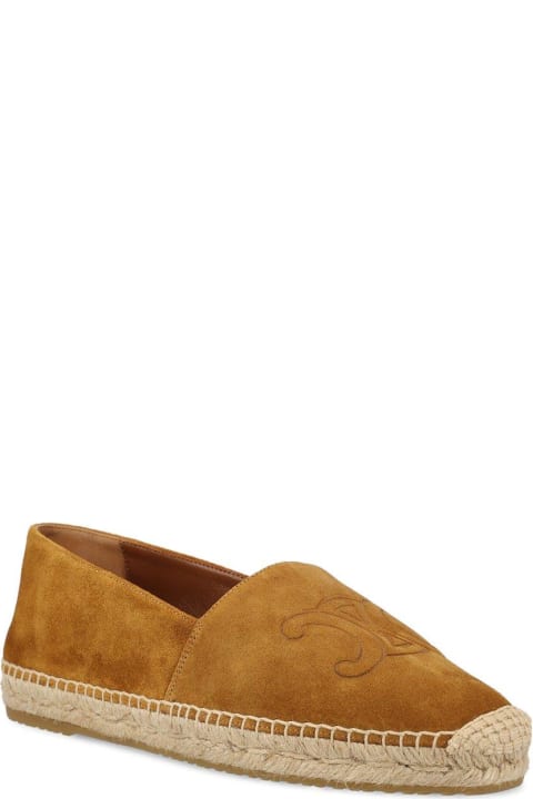 Loafers & Boat Shoes for Men Celine Logo Embroidered Espadrilles