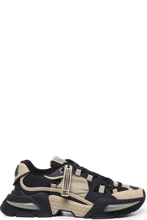 Sneakers for Men Dolce & Gabbana Airmaster Sneaker In Nylon And Suede