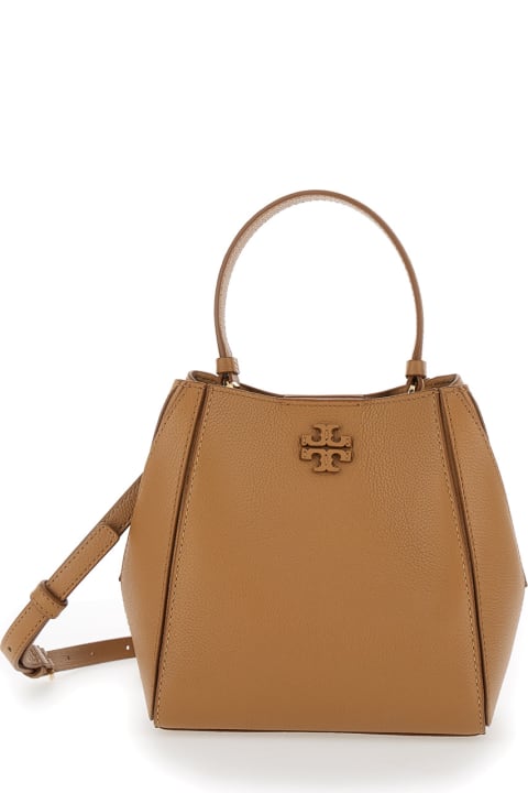 أدوات منزلية Tory Burch Small Mcgraw Bucket Bag