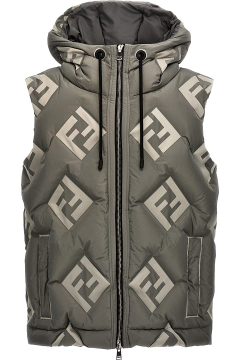 Fendi Coats & Jackets for Men Fendi 'ff' Vest