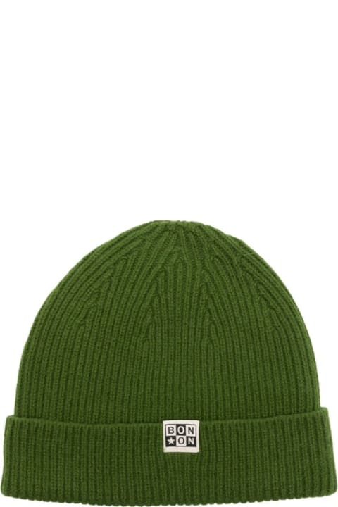 Ribbed Hat With Patch