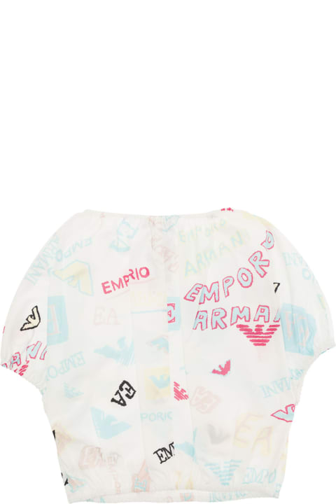 Emporio Armani T-Shirts & Polo Shirts for Girls Emporio Armani 3d3k023n61zf140