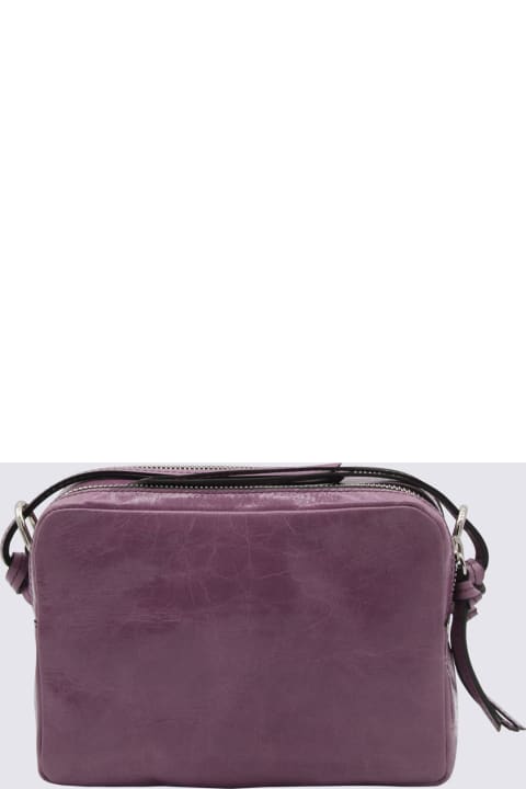 Isabel Marant Shoulder Bags for Women Isabel Marant Mauve Leather Wardy Camera Bag