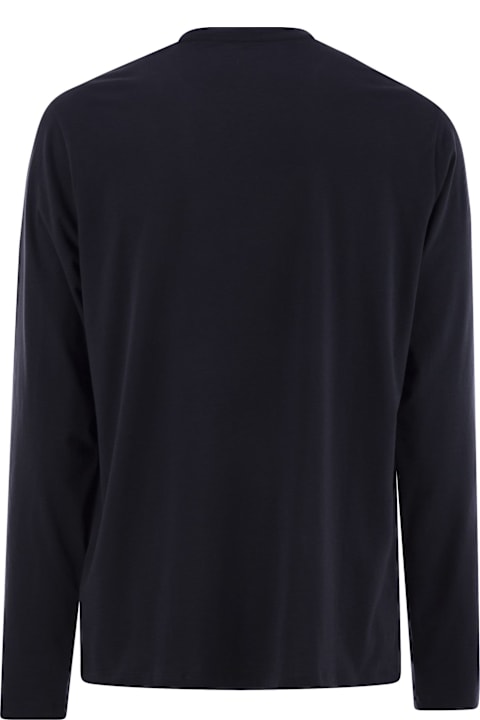 Majestic Filatures Clothing for Men Majestic Filatures Long-sleeved Crew-neck T-shirt