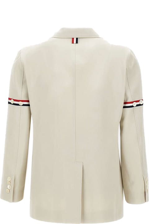 Thom Browne for Women Thom Browne White Cotton Jacket