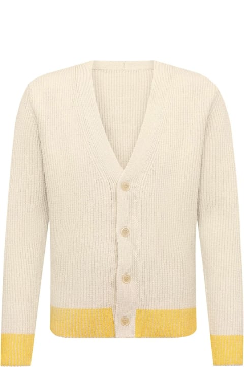 Jacquemus Sweaters for Men Jacquemus Le Cardigan Limone Cardigan