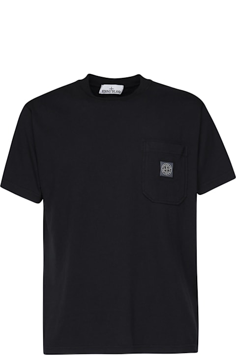 メンズ Stone Islandのトップス Stone Island T-shirt With Compass Patch