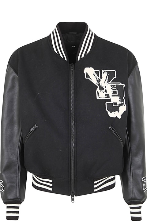 Fashion for Men Y-3 Letterman Jacket