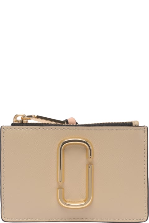 Marc Jacobs Keyrings for Women Marc Jacobs The Snapshot Top Zip Multi Wallet