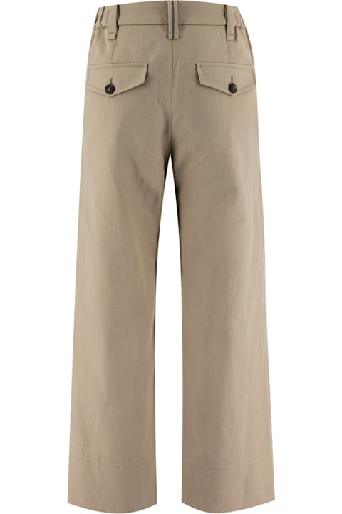Homeware Brunello Cucinelli Linen Cotton Trousers