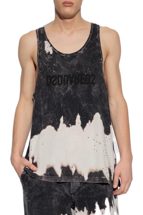 Homeware Dsquared2 Logo-printed Crewneck Tank Top