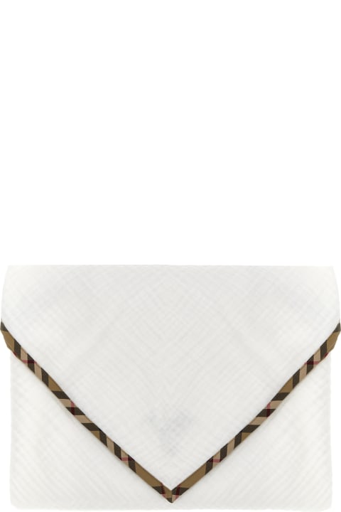 Accessories & Gifts for Girls Burberry Muslin Cloth Check Detail