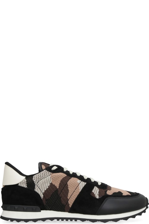 Valentino Garavani Shoes for Men Valentino Garavani Rockrunner Fabric Low-top Sneakers