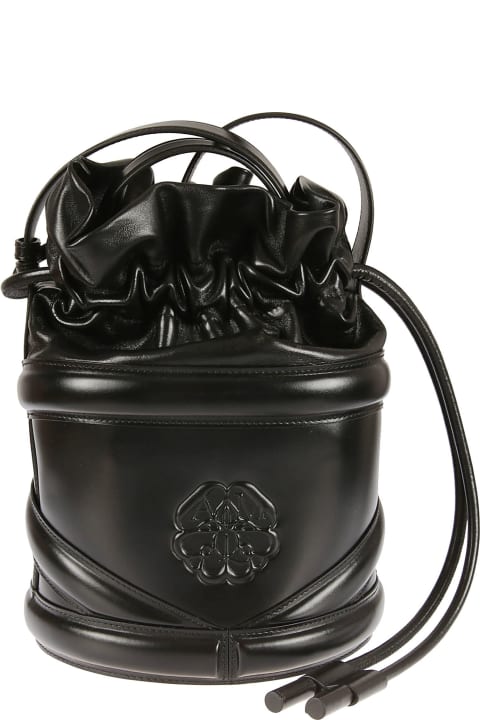 Alexander McQueen Totes for Women Alexander McQueen Soft Curve Large Bucket Bag