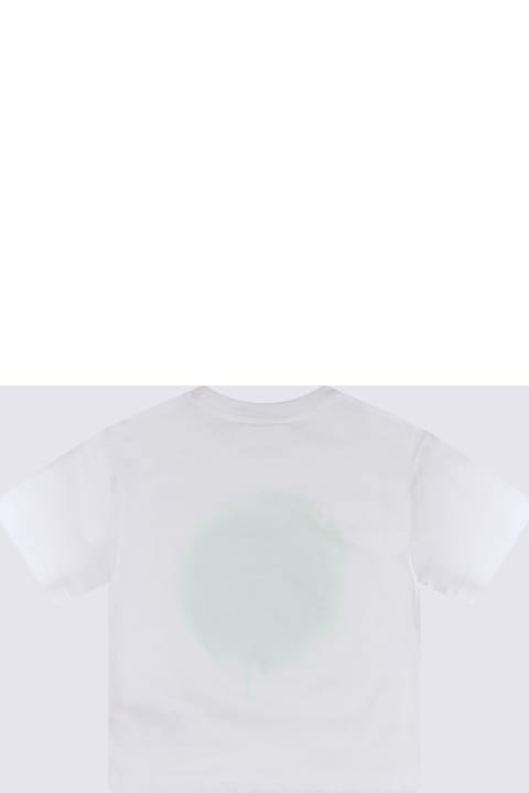 ガールズ Marc JacobsのTシャツ＆ポロシャツ Marc Jacobs White And Green Cotton T-shirt
