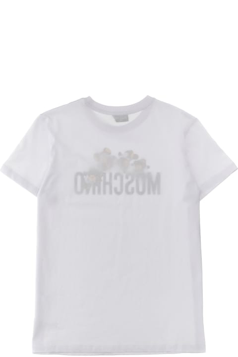 Moschino T-Shirts & Polo Shirts for Boys Moschino Logo Print T-shirt