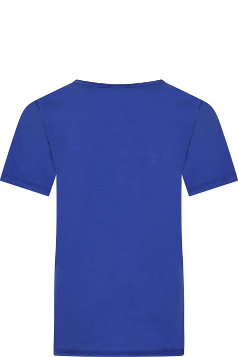 Zadig & Voltaire T-Shirts & Polo Shirts for Boys Zadig & Voltaire Blue T-shirt For Boy With Logo
