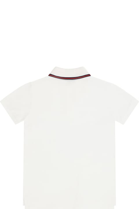 Topwear for Boys Gucci Cotton Polo Shirt For Boy