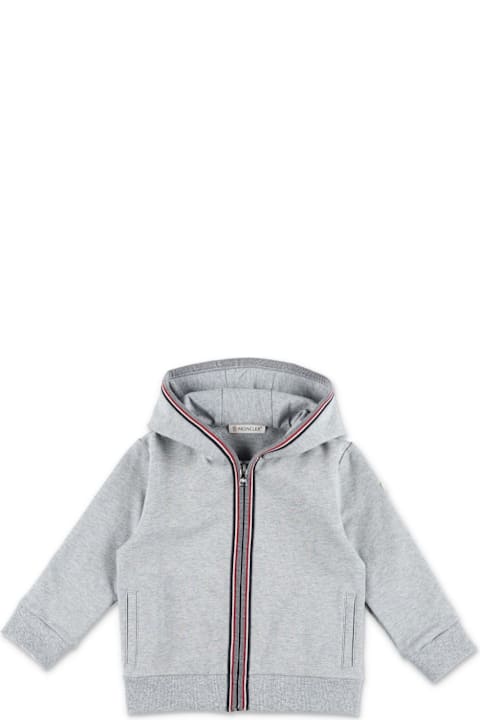 Moncler for Baby Boys Moncler Gray Tracksuit Baby Unisex