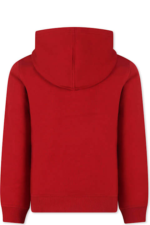 Levi's for Kids Levi's Red Sweatshirt For Boy With Logo