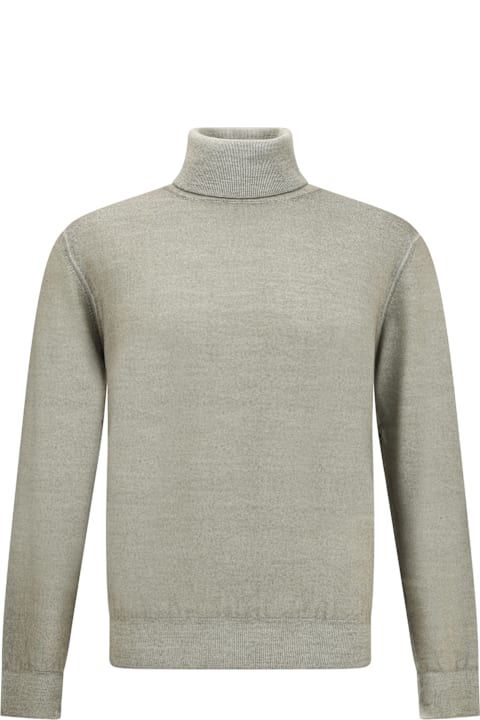 Cruciani for Women Cruciani Wool Green Turtleneck