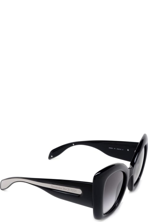 Alexander McQueen Eyewear Eyewear for Men Alexander McQueen Eyewear Am0402s Black Sunglasses