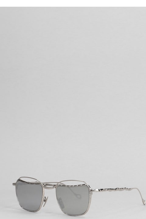 Eyewear for Women Kuboraum H71 Sunglasses In Silver Metal Alloy
