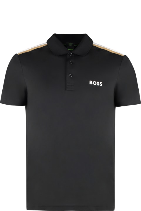 Hugo Boss Topwear for Men Hugo Boss Techno Jersey Polo Shirt