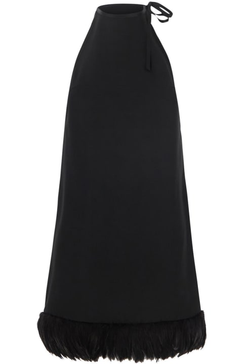 After Dark for Women Saint Laurent Feathers Dress