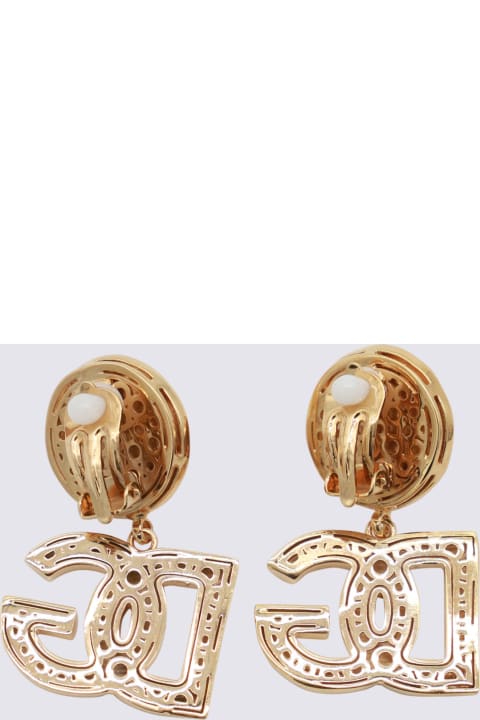 Dolce & Gabbana Earrings for Women Dolce & Gabbana Gold Tone Metal Earrings