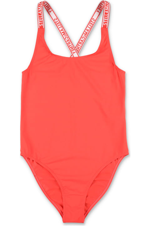 أدوات منزلية Stella McCartney Kids Stella Mccartney Logo One-piece Swimsuit