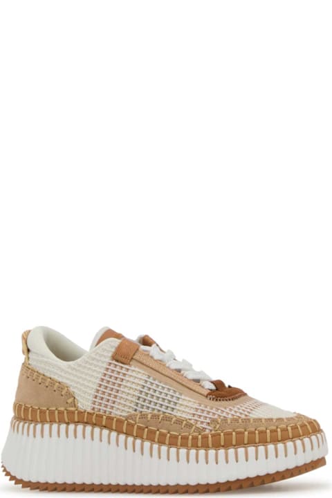 Chloé Multicolor Fabric Nama Sneakers