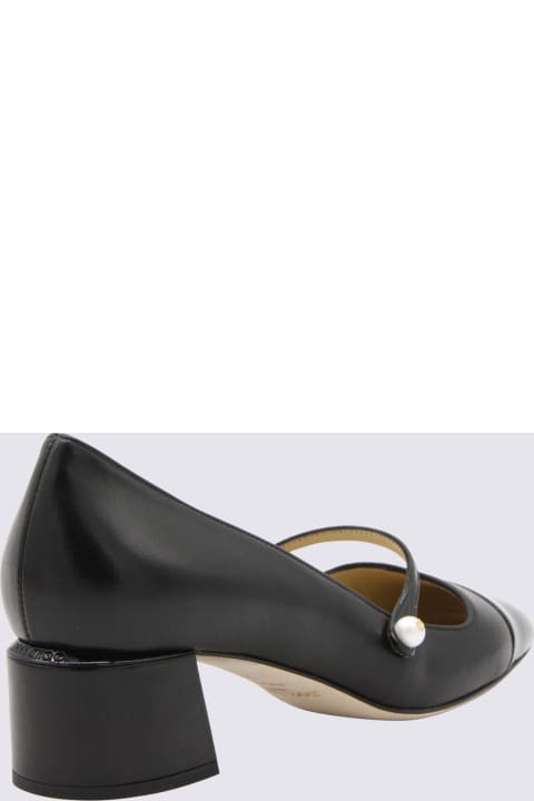 Jimmy Choo Black Leather Pumps