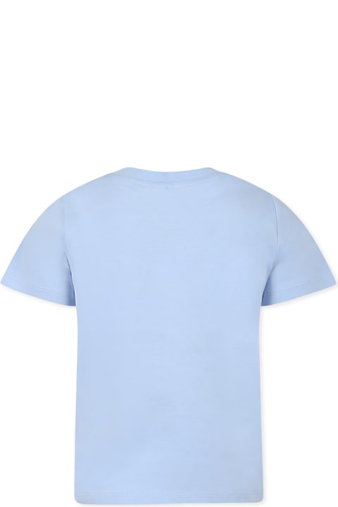 Homeware Stella McCartney Kids Light Blue T-shirt For Girl With Magic Wand