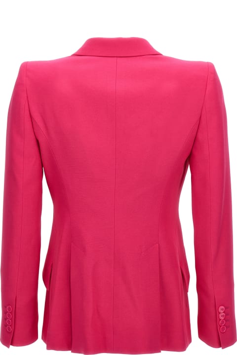 Statement Blazers for Women Alexander McQueen Single-breasted Jacket With Peaked Revers