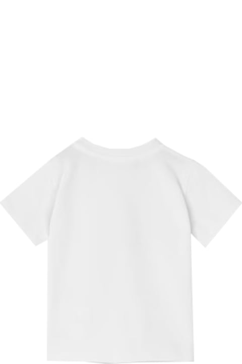 Topwear for Baby Girls Versace Versace Cartouche T-shirt
