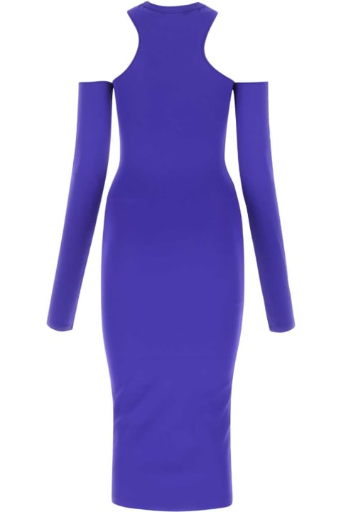 Off-White Dresses for Women Off-White Purple Stretch Nylon Dress