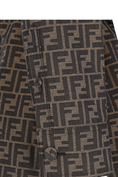 إكسسوارات لـ السيدات Fendi Belt Detail Jacket