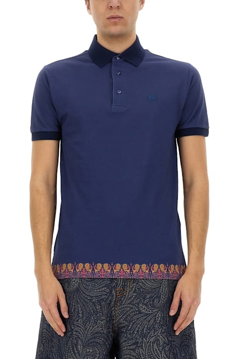 Etro Topwear for Men Etro Polo Shirt With Print