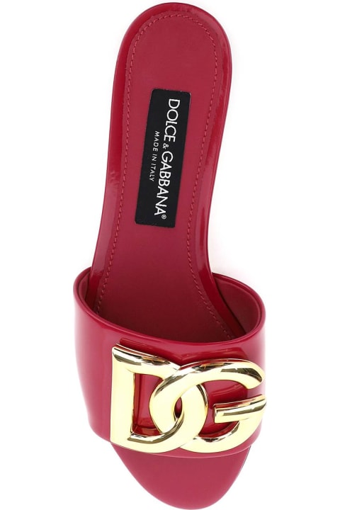 Dolce & Gabbana Sale for Women Dolce & Gabbana Dg Logo Slide Sandal