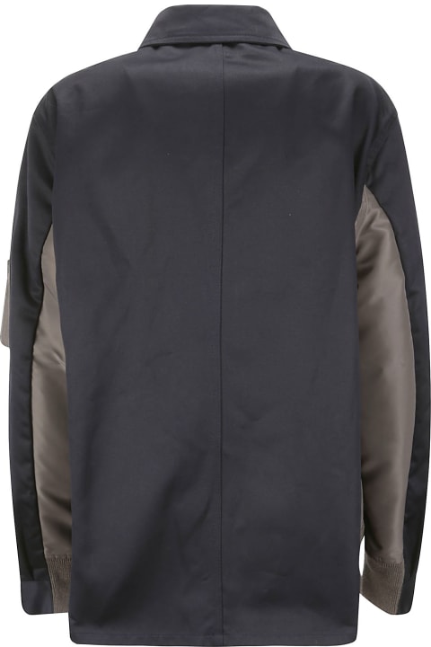 Sacai Coats & Jackets for Men Sacai Cotton Chino X Nylon Twill Blouson